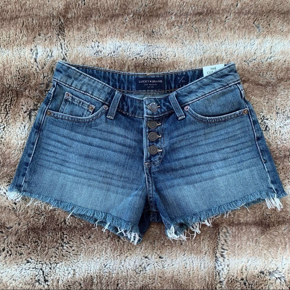 Lucky Brand The Cut Off Jean Short